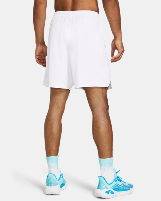 Men's Curry Splash Shorts, White, pdpMainDesktop image number 1